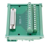 MHADBKH D SUB Serials Port Solderless 9/D15/D25/D37/D50/D62/D78 Male Female Terminals Connectors Rails Type for Industrial Use