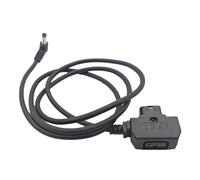 MHADBKH D-Tap Male to Right Power Cable 5.5x2.5mm Camera Power Supply Cable Adapters Cable Accessory for DSLR Cameras