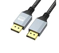 MHADBKH DisplayPort To DisplayPort Cable Supports 4K At 60Hz 2K 144Hz For Computers And Displays Enhances Transmission Speed Cable