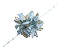 MHADBKH Elegant Fabric Flower Necklace Floral Shape Neckchain Colorful Rose Clavicle Chain Blossom Collarbone Chain Ornament