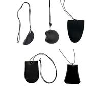 MHADBKH Elegant Leather Travel Bag With Adjustable Strap Fashionable Keychain Pendant Bag Holder Bag Charm Daily Decoration
