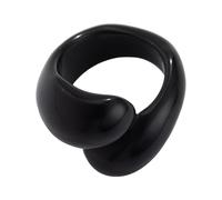 MHADBKH Fashionable Irregular Geometric Acrylic Rings For Women Girls Trendy Water Droplets Acrylic Rings Party Accessories Sweet Cool