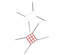 MHADBKH High Performances Baseball Batting Net Portable Baseball Rebounder Nylons For Batting Drills And Team Sport Activity Outdoor Sports
