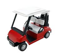MHADBKH Metal Golfs Cart Miniature Sculpture 1:20 Scale Pullback Car Desktop Accent Sports Fan And Children Education Realistic Miniature Vehicle Decors