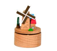 MHADBKH Miniature Musical Boxes Handcrafted Wooden for Christmas Birthdays Weddings Multiple Themes and Melodies Miniature Musical Jewelry Boxes