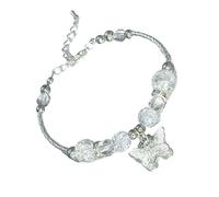 MHADBKH Mystical Butterfly Inspired Modern Alloy Featuring Artistic Butterfly Designs For Fashion Lovers Unique Personality Jewelry