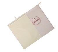 MHADBKH Natural Bread Bag with Removable Bees Wax Lined Compartment Drawstring Breathable Cotton Construction Food Wrap zero Waste Kitchen Storage