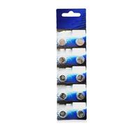 MHADBKH Pack Of 10 AG9 1.5V Alkaline Button Cell Batteries LR45 LR936 394 For Watches Calculators And More Leak Proof Technology