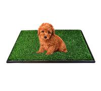 MHADBKH Pet Grass Portable Dog Training Bathroom Pad for Small Size Dogs Behavior Taining Pet Supplies