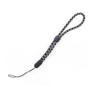 MHADBKH Phone Lanyard Wrist Strap Adjustable Nylon for Name Tag, White