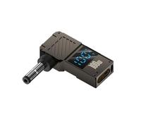 MHADBKH Portable High Powered USB C To Direct Current Adapter PD100W For Motorhomes Power Solution Real Time Voltages Power Stations Adapter