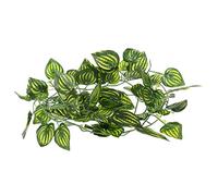 MHADBKH Reptiles Vine Artificial Hanging Artificial Leaf Reptiles Terrarium Decoration For Snakes Feeder Container Bearded Dragon Accessories Driftwood Supplies Heating Pad Tank Plant