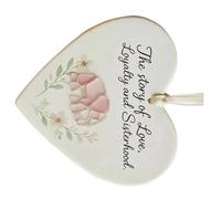 MHADBKH Shatterproof Acrylic Christmas Tree Ornament Set Celebrating Love And Loyalty Friendship Decoration