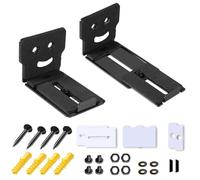 MHADBKH Speakers Slide Rails Heavy Duty Metal Construction Adjustable Soundbar Mount For Home Cinemas Metal AV Equipment Sliding For Home Theater