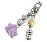 MHADBKH Starfishes Shell Cool Phone Charm Stylish Phone Accessory For Women Who Love Marine Styles