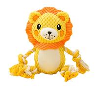 MHADBKH Stuffed Dog Squeak Plush Dog Toy Interactive Chew for Teeth Improving Mental & Physical for Health