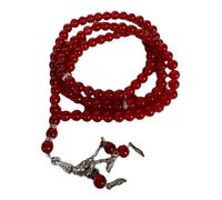 MHADBKH Stylish Religion Tasbih Bracelet with 99 Prayer Bead Muslims Rosary Bead Handchain Handmade Religion Eid