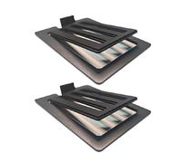 MHADBKH Tilted Desktop Speakers Stands Heavy Duty Metal Construction For Most Studio Monitors Desktop Risers Stands