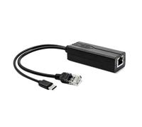 MHADBKH USB Type C Splitter Adapter, 48V to 5V Power Over Ethernet for Cameras and Routers Low Voltages Gadgets Accessories