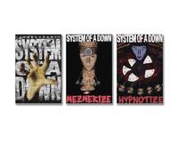 MHAIO 3-Piece System Of A Down Album Cover Art Canvas Posters - 20x30inch (50x75cm) - Wall Decor
