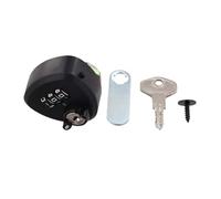 Mhanical Password Lock 3 Digit Combination Zinc Alloy Cam Lock wi Key for Mailbox Cabinet Drawer Locker Furniture Latch Surity in Home Office Use 20/25mm(25MM White)