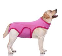 MHaustlie Dog Surgery Recovery Suit Dog Recovery Suit Female Male Comfortable Cone Alternative After Surgery Soft Cotton Preventing Licking Medical Pet Shirts for Large and Small Pets(Pink, 2XL)
