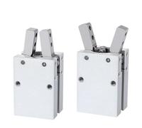 MHC2 10D 16D 20D 25D 32D Double Acting Pneumatic Gripper Type Angular Style Aluminium Clamps Air Cylinder(MHC2-25D)