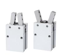 MHC2 10D 16D 20D 25D 32D Double Acting Pneumatic Gripper Type Angular Style Aluminium Clamps Air Cylinder(MHC2-25D)