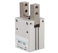MHC2 Pneumatic Finger Cylinder, Air Gripper with High Precision Seal, Single Double Acting Air Cylinder for Industrial Automation, Solid Aluminum Alloy Construction with Non - Cont (MHC2-32D)