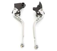 Mhckprh Motorcycle Lever Clutch for Royal Enfield Shotgun 650 2024 for Hunter 350 for HNTR 2022-2024 Adjustable Brake Clutch Levers Motorcycle Accessories(Silver 177MM)