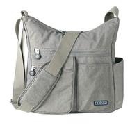 MHCNLL Crossbody Bag with Anti Theft RFID Pocket - Women Lightweight Water-Resistant Purse, Light Grey, 11.5" x 4.8" x 12"