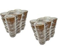 MHD Buff Packaging Tape 48mm x 150m - Wholesale Bulk Packing Tape | Brown Heavy Duty Parcel Sealing Rolls | High-Tack Adhesive | 38mm Small Core | Shipping & Warehouse Use | 72 Pack
