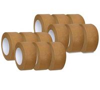MHD Paper Kraft Tape Adhesive Eco Friendly Parcel Packing Recyclable Brown 50mm x50m (12)