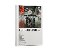 MHEGSNGA A Little Bit Longer by Jonas Brothers Poster Vintage Art Cover Room Decor Aesthetic Bedroom Decor Canvas Posters For Bedroom 12x18inch(30x45cm) Frame-style