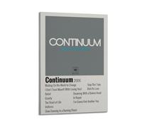 MHEGSNGA Continuum - John Mayer Poster Vintage Art Cover Room Decor Aesthetic Bedroom Decor Canvas Posters For Bedroom 08x12inch(20x30cm) Frame-style