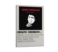 MHEGSNGA Erratic Cinematic • Gerry Cinnamon Poster Vintage Art Cover Room Decor Aesthetic Bedroom Decor Canvas Posters For Bedroom 08x12inch(20x30cm) Frame-style