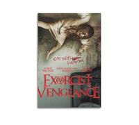 MHEGSNGA Exorcist Vengeance Poster Vintage Art Cover Room Decor Aesthetic Bedroom Decor Canvas Posters For Bedroom 20x30inch(50x75cm) Unframe-style