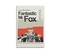 MHEGSNGA Fantastic Mr Fox Poster Vintage Art Cover Room Decor Aesthetic Bedroom Decor Canvas Posters For Bedroom 08x12inch(20x30cm) Unframe-style