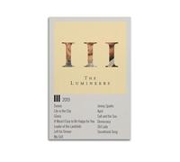 MHEGSNGA III - The Lumineers Poster Vintage Art Cover Room Decor Aesthetic Bedroom Decor Canvas Posters For Bedroom 12x18inch(30x45cm) Unframe-style
