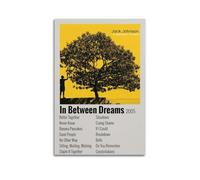 MHEGSNGA in between Dreams - Jack Johnson Poster Vintage Art Cover Room Decor Aesthetic Bedroom Decor Canvas Posters For Bedroom 12x18inch(30x45cm) Unframe-style