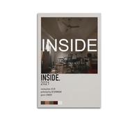 MHEGSNGA Inside (The Songs) - Bo Burnham Poster Vintage Art Cover Room Decor Aesthetic Bedroom Decor Canvas Posters For Bedroom 12x18inch(30x45cm) Unframe-style