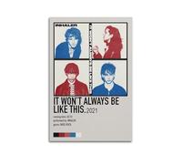 MHEGSNGA It Won't Always Be Like This - Inhaler Poster Vintage Art Cover Room Decor Aesthetic Bedroom Decor Canvas Posters For Bedroom 12x18inch(30x45cm) Unframe-style