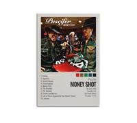 MHEGSNGA Money Shot by Puscifer Poster Vintage Art Cover Room Decor Aesthetic Bedroom Decor Canvas Posters For Bedroom 12x18inch(30x45cm) Unframe-style