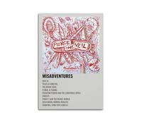 MHEGSNGA Pierce The Veil - Misadventures Poster Vintage Art Cover Room Decor Aesthetic Bedroom Decor Canvas Posters For Bedroom 08x12inch(20x30cm) Unframe-style