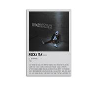 MHEGSNGA Rockstar by Boywithuke Poster Vintage Art Cover Room Decor Aesthetic Bedroom Decor Canvas Posters For Bedroom 16x24inch(40x60cm) Unframe-style