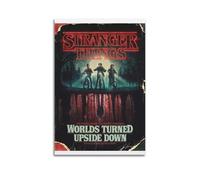 MHEGSNGA Stranger Things Poster Vintage Art Cover Room Decor Aesthetic Bedroom Decor Canvas Posters For Bedroom 16x24inch(40x60cm) Unframe-style