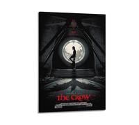 MHEGSNGA THE CROW Poster Vintage Art Cover Room Decor Aesthetic Bedroom Decor Canvas Posters For Bedroom 24x36inch(60x90cm) Frame-style