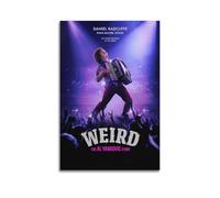 MHEGSNGA WEIRD The Al Yankovic Story Poster Vintage Art Cover Room Decor Aesthetic Bedroom Decor Canvas Posters For Bedroom 24x36inch(60x90cm) Unframe-style