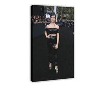 MHFDC Actress Jenna Ortega Canvas Poster Frame-style 12x18inch(30x45cm)