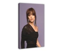 MHFDC Actress Jenna Ortega Canvas Poster Frame-style 24x36inch(60x90cm)